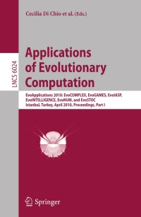 Imagen de portada: Applications of Evolutionary Computation 1st edition 9783642122385