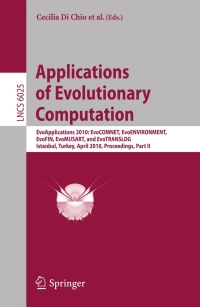 Cover image: Applications of Evolutionary Computation 1st edition 9783642122415
