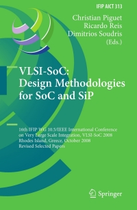 Imagen de portada: VLSI-SoC: Design Methodologies for SoC and SiP 1st edition 9783642122668