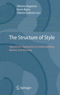Cover image: The Structure of Style 1st edition 9783642123368