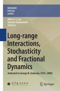 Titelbild: Long-range Interactions, Stochasticity and Fractional Dynamics 9783642123429