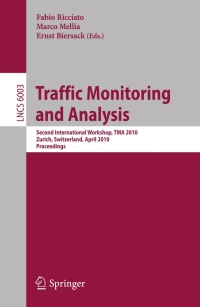 Cover image: Traffic Monitoring and Analysis 1st edition 9783642123641