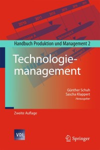 Imagen de portada: Technologiemanagement 2nd edition 9783642125294