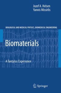 Imagen de portada: Biomaterials 9783642125317