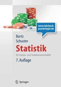 Titelbild: Statistik für Human- und Sozialwissenschaftler 7th edition 9783642127694