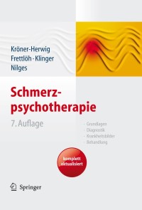 Imagen de portada: Schmerzpsychotherapie 7th edition 9783642127823