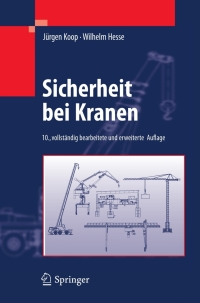 Cover image: Sicherheit bei Kranen 10th edition 9783642127939