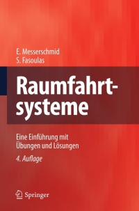 Imagen de portada: Raumfahrtsysteme 4th edition 9783642128165