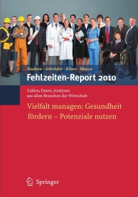 Cover image: Fehlzeiten-Report 2010 1st edition 9783642128974