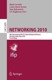 Cover image: NETWORKING 2010 1st edition 9783642129629
