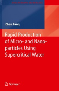 Omslagafbeelding: Rapid Production of Micro- and Nano-particles Using Supercritical Water 9783642129865