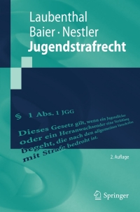 صورة الغلاف: Jugendstrafrecht 2nd edition 9783642130038