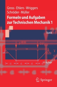 Cover image: Formeln und Aufgaben zur Technischen Mechanik 1 10th edition 9783642130274