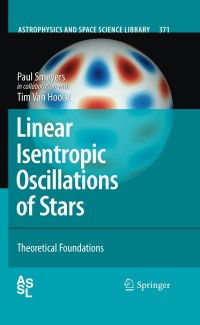 Cover image: Linear Isentropic Oscillations of Stars 9783642130298