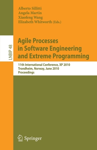 Imagen de portada: Agile Processes in Software Engineering and Extreme Programming 1st edition 9783642130533