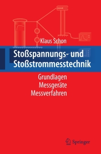 Cover image: Stoßspannungs- und Stoßstrommesstechnik 9783642131165