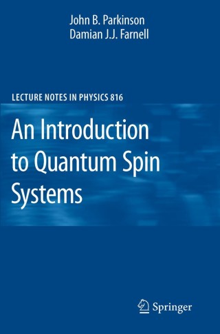 Cover image: An Introduction to Quantum Spin Systems 9783642132896