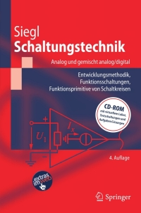 表紙画像: Schaltungstechnik - Analog und gemischt analog/digital 4th edition 9783642133039