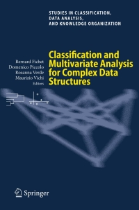 表紙画像: Classification and Multivariate Analysis for Complex Data Structures 1st edition 9783642133114