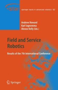 صورة الغلاف: Field and Service Robotics 1st edition 9783642134074