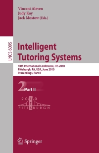 Imagen de portada: Intelligent Tutoring Systems 1st edition 9783642134364