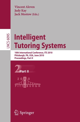 Omslagafbeelding: Intelligent Tutoring Systems 1st edition 9783642134364
