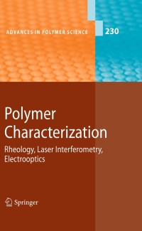 صورة الغلاف: Polymer Characterization 1st edition 9783642135316
