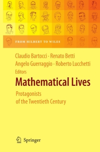 Cover image: Mathematical Lives 9783642136054