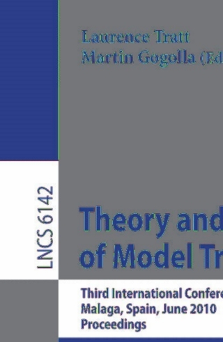 Imagen de portada: Theory and Practice of Model Transformations 1st edition 9783642136870