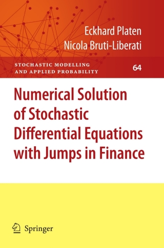 Cover image: Numerical Solution of Stochastic Differential Equations with Jumps in Finance 9783642120572
