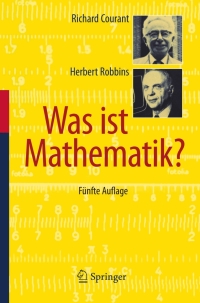 Cover image: Was ist Mathematik? 5th edition 9783540637776