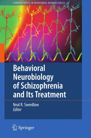 Cover image: Behavioral Neurobiology of Schizophrenia and Its Treatment 9783642137167