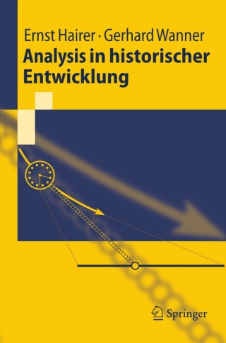 Omslagafbeelding: Analysis in historischer Entwicklung 9783642137662