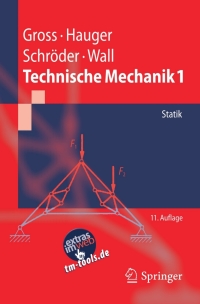 صورة الغلاف: Technische Mechanik 1 11th edition 9783642138058