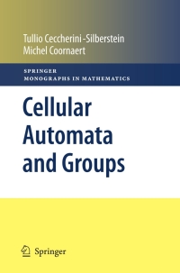 Titelbild: Cellular Automata and Groups 9783642140334