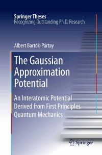 Imagen de portada: The Gaussian Approximation Potential 9783642140662