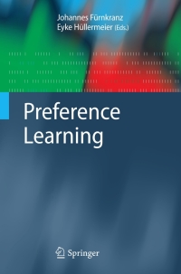 Cover image: Preference Learning 9783642141249