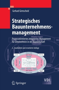 表紙画像: Strategisches Bauunternehmensmanagement 2nd edition 9783642141942