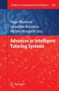 صورة الغلاف: Advances in Intelligent Tutoring Systems 1st edition 9783642143625