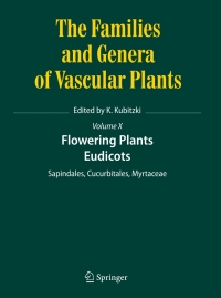 Cover image: Flowering Plants. Eudicots 9783642143960