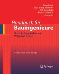 Imagen de portada: Handbuch für Bauingenieure 2nd edition 9783642144493