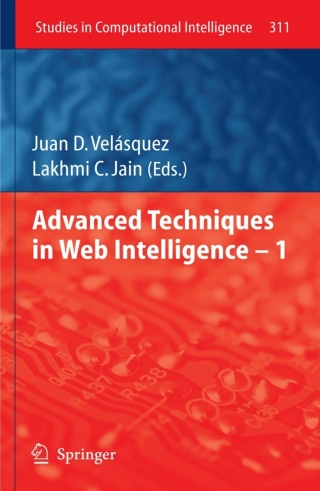 Imagen de portada: Advanced Techniques in Web Intelligence -1 1st edition 9783642144608
