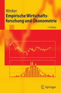 Cover image: Empirische Wirtschaftsforschung und Ökonometrie 3rd edition 9783642145063