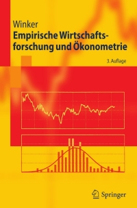 Imagen de portada: Empirische Wirtschaftsforschung und Ökonometrie 3rd edition 9783642145063