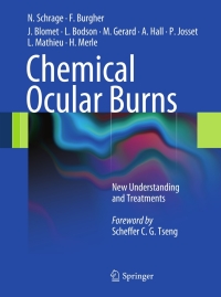 Cover image: Chemical Ocular Burns 9783642145490