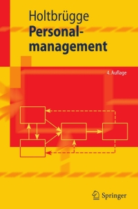 Imagen de portada: Personalmanagement 4th edition 9783642145797