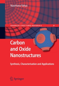 Cover image: Carbon and Oxide Nanostructures 9783642146725