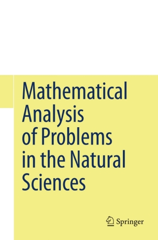 Imagen de portada: Mathematical Analysis of Problems in the Natural Sciences 9783642148125