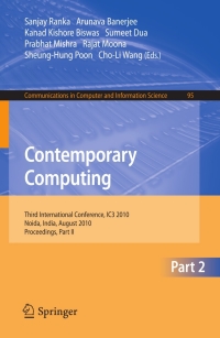 صورة الغلاف: Contemporary Computing 1st edition 9783642148248