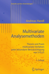 Imagen de portada: Multivariate Analysemethoden 2nd edition 9783642149863